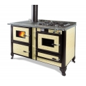 Cuisinière à bois bouilleur Mixte Wekos 120 LGE Rustica