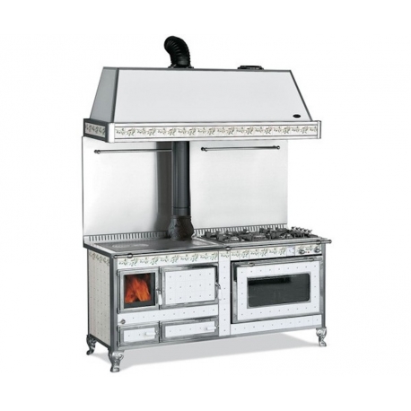 Profitez du prix Cuisinière mixte Wekos 360 LGE inox Largeur 140 cm