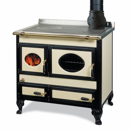 cuisinière à bois Bouilleur wekos classic 90 / sf rustica